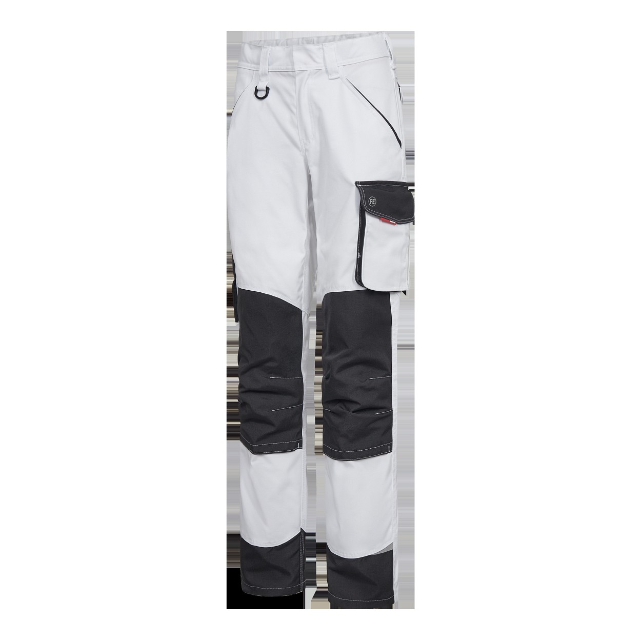 ENGEL Galaxy Damen Arbeitshose in Weiss/Anthrazit Grau, Größe 48