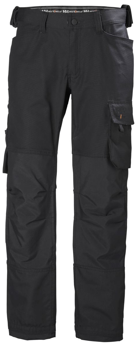Arbeitshose OXFORD 4X HH CONNECT™ in Black, Größe 92 von Helly Hansen Workwear