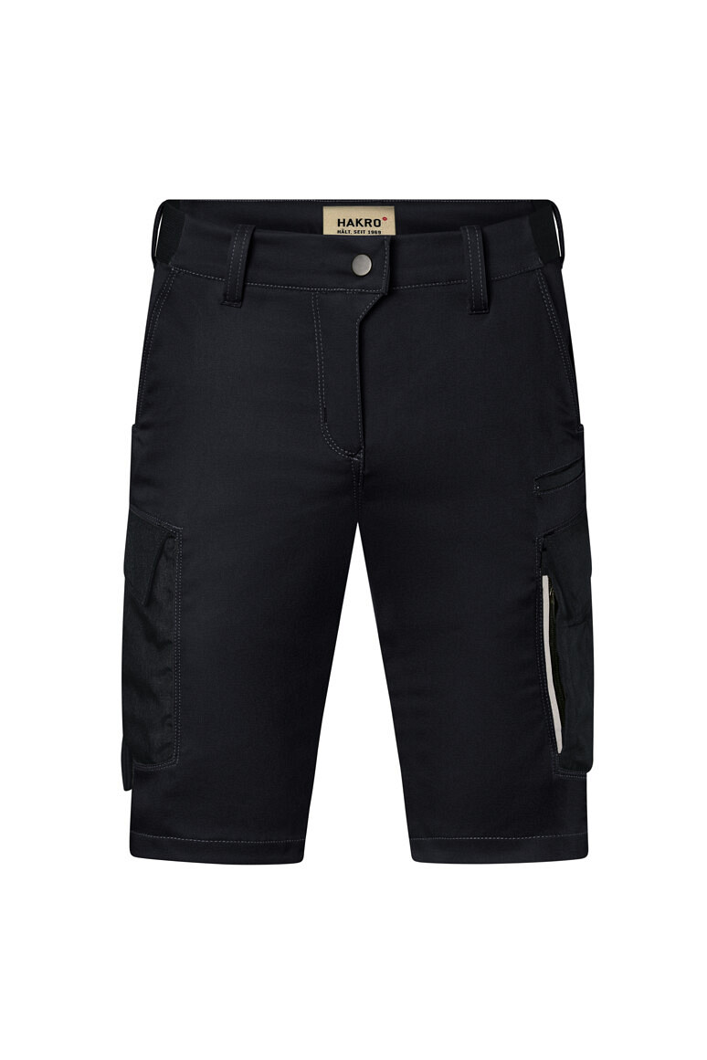 HAKRO 753 Worker-Performanceshorts ECO in schwarz, Größe 6XL