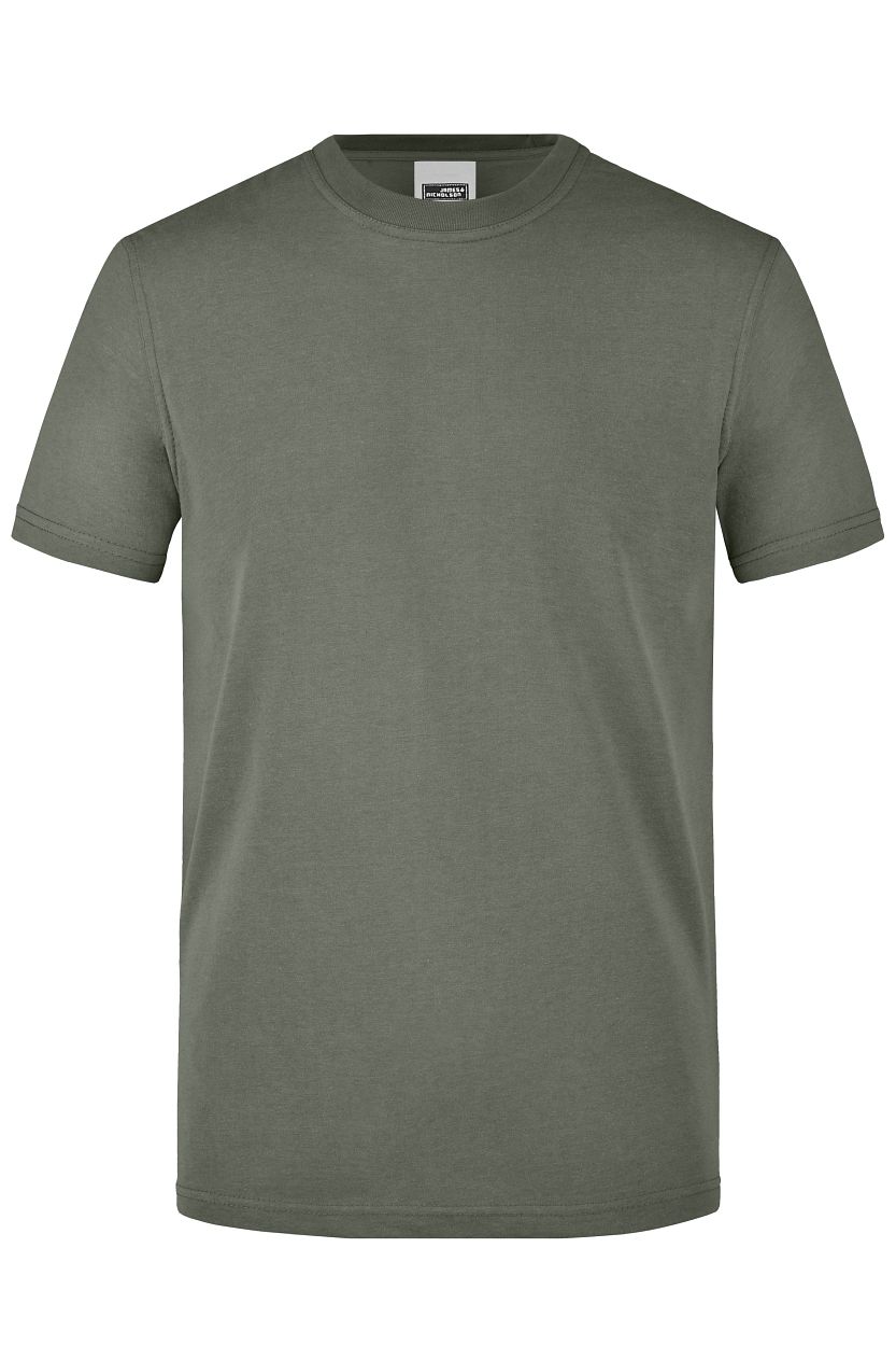 Men's Workwear T-Shirt "JN838" in Dark-Grey, Größe 6XL - Daiber