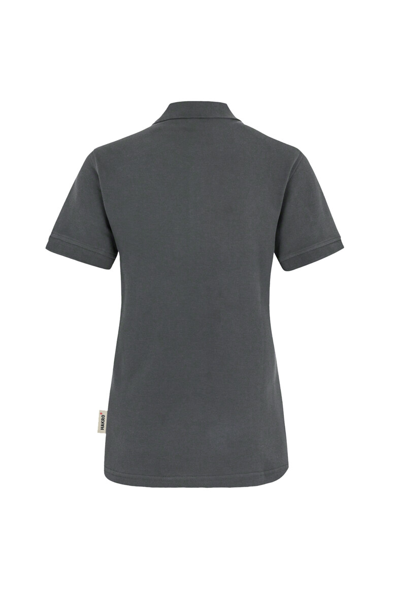 HAKRO 110 Damen Poloshirt Classic in Graphit, Größe 3XL