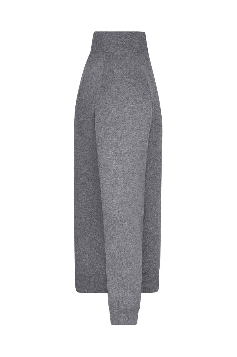 Men's Half-Zip Troyer "JN1324" in Grey-Heather, Größe 3XL - Daiber