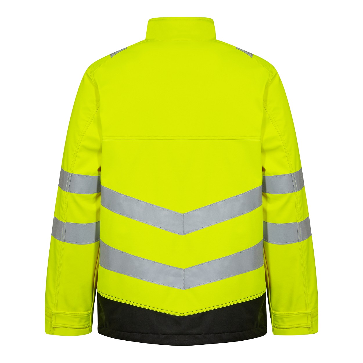 ENGEL Safety+ Softshelljacke in Gelb/Schwarz, Größe XS