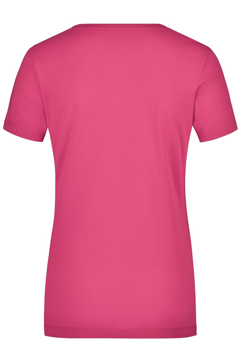 Ladies' Stretch Round-T "JN926" in Pink, Größe 2XL - Daiber
