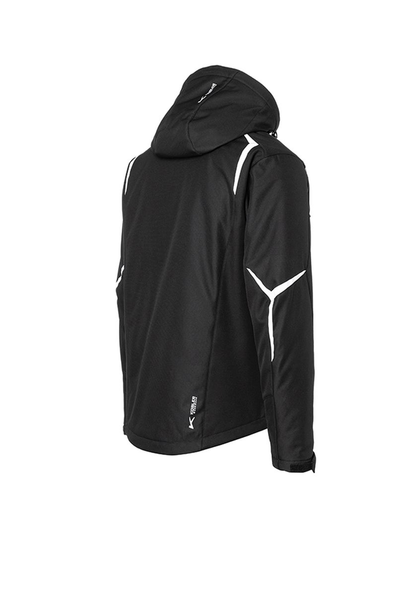 KÜBLER BODYFORCE Winter Softshell Jacke KÜBLER BODYFORCE Winter Softshell Jacke in Schwarz / Anthrazit, Größe 4XL