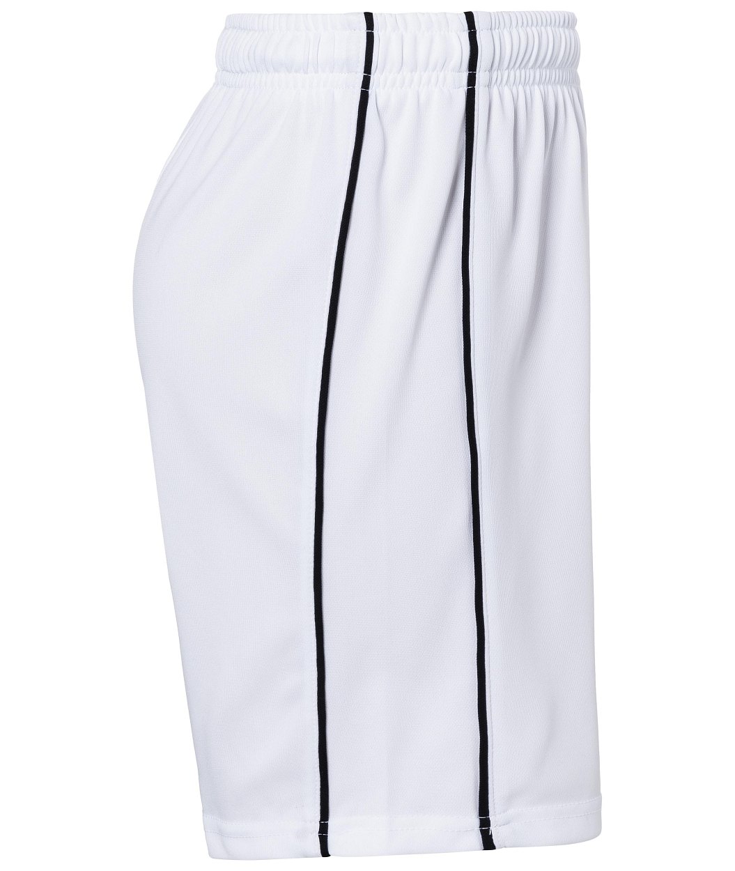 Basic Team Shorts Junior "JN387K" in White/Black, Größe 2XL - Daiber