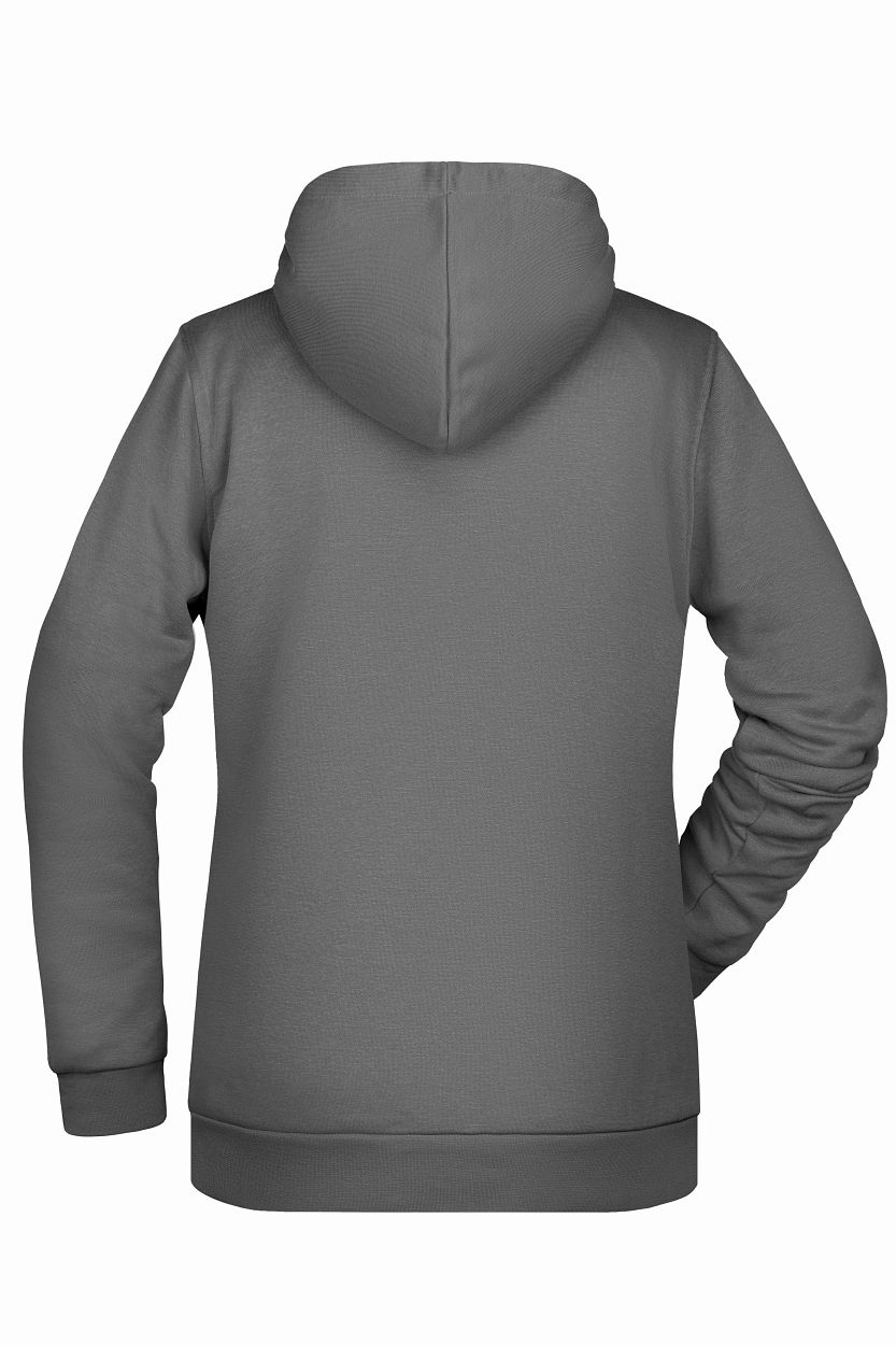 Ladies' Promo Hoody "JN795" in Dark-Grey, Größe 3XL - Daiber