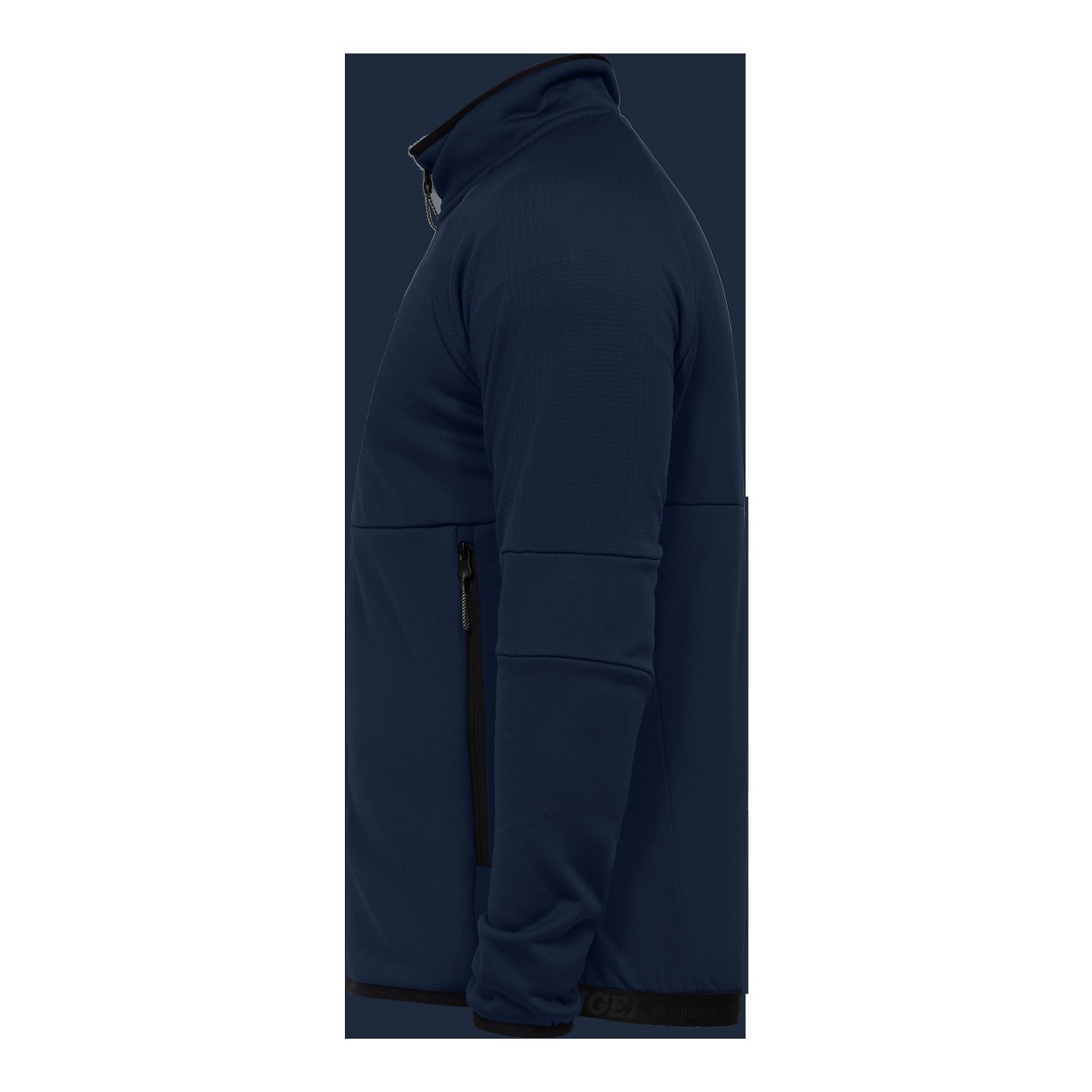ENGEL X-treme Midlayer-Cardigan in Blue Ink, Größe XS