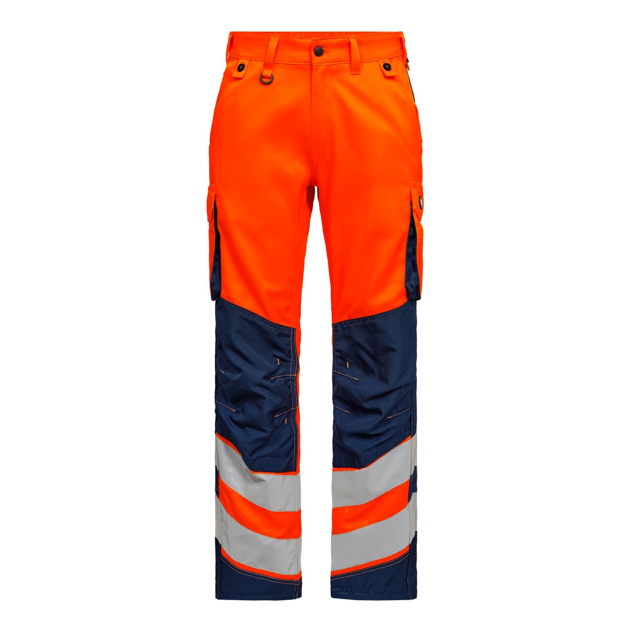 ENGEL Safety Light Arbeitshose in Orange/Blue ink, Größe 106