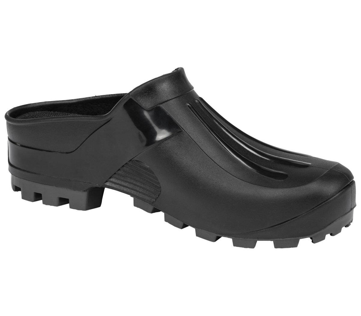 KÜBLER PVC-CLOG in Schwarz, Größe 44