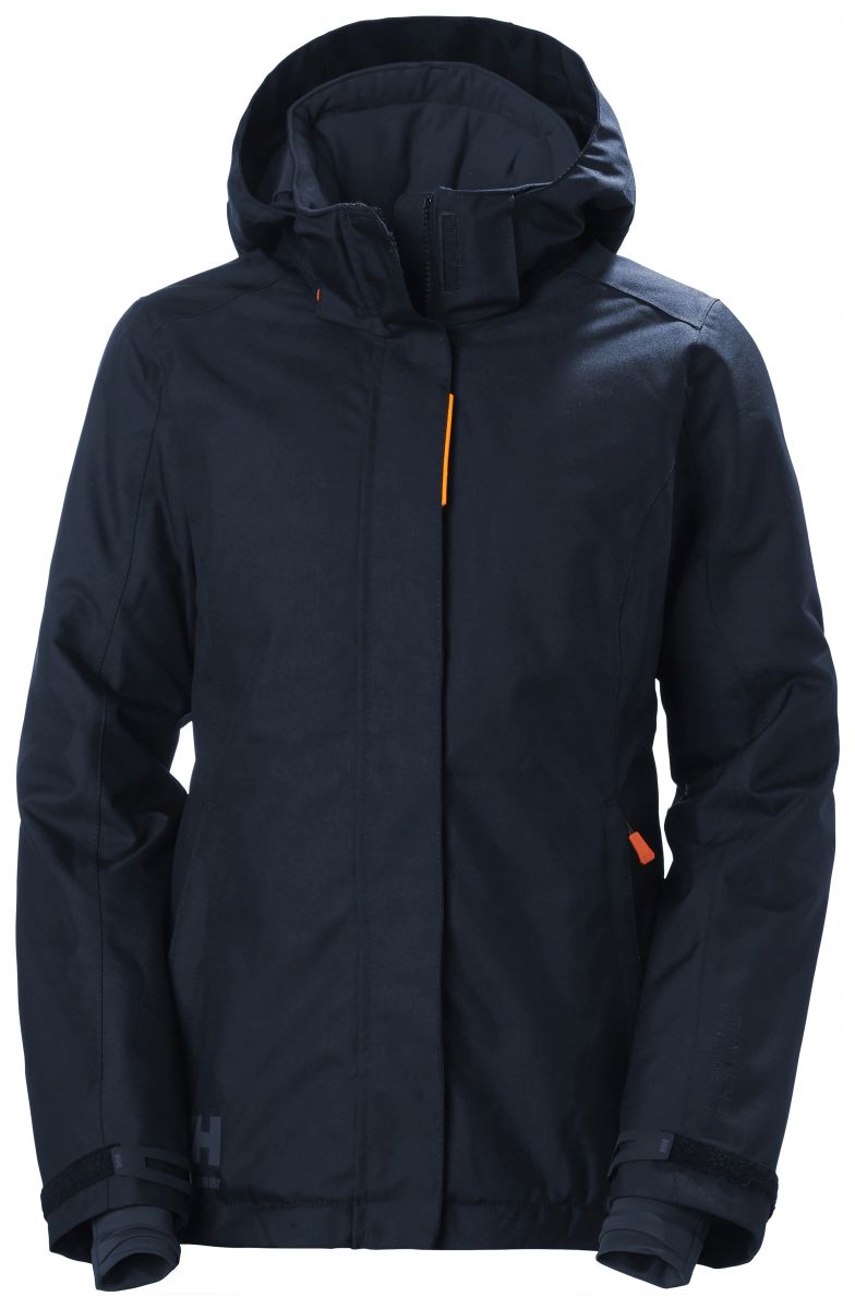 Damen Winter-Isolationsjacke Luna in Navy, Größe M von Helly Hansen Workwear