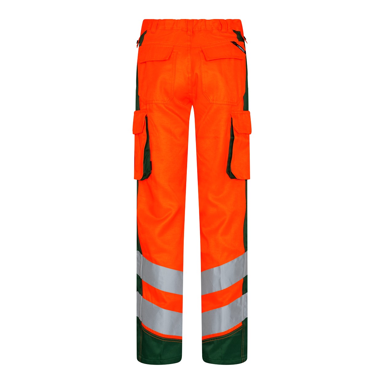 ENGEL Safety Light Damenhose in Orange/Grün, Größe 48
