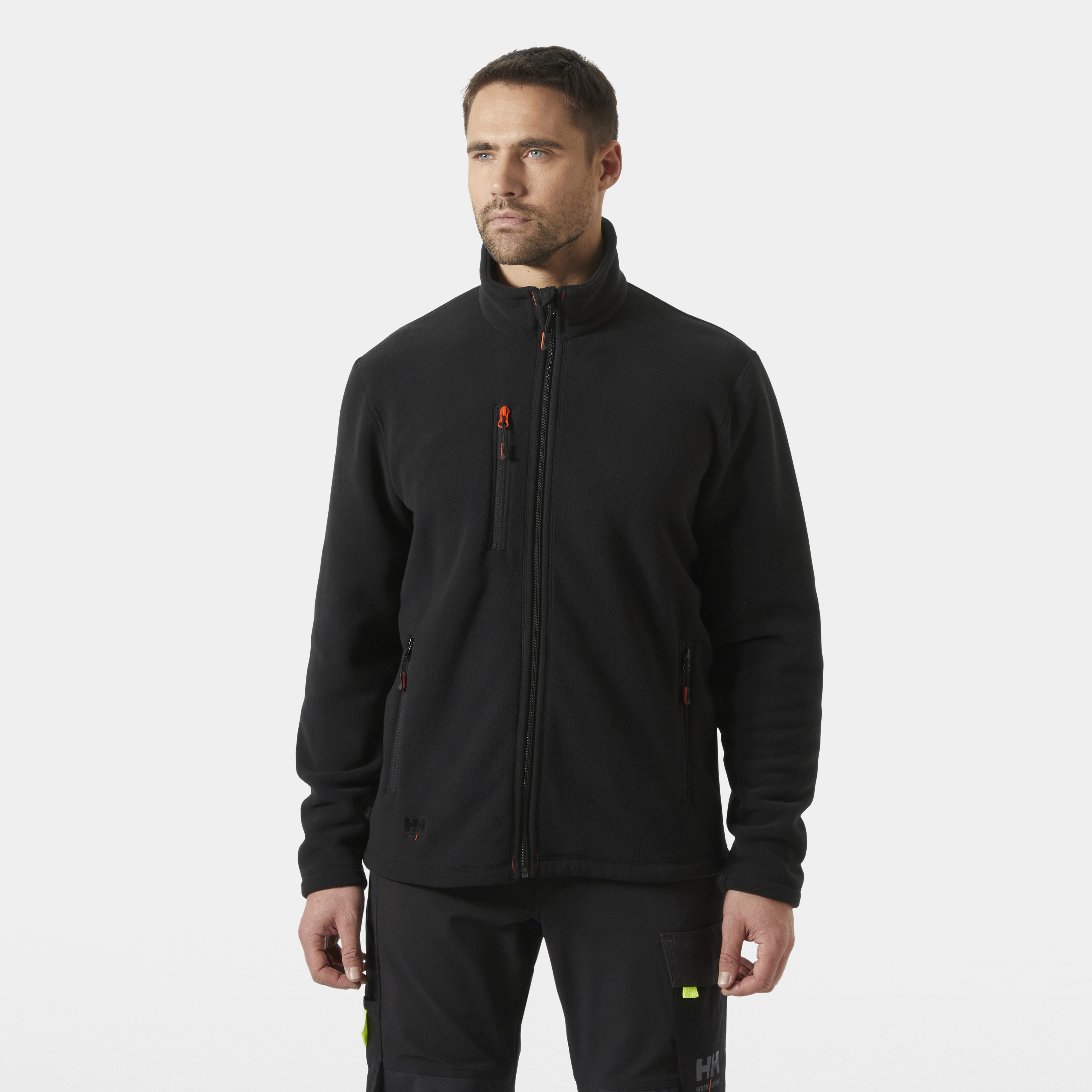 "OXFORD" Fleecejacke in Black, Größe 4XL von Helly Hansen Workwear