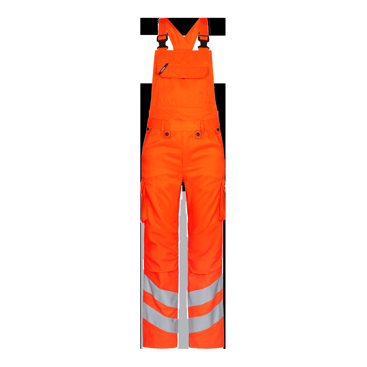 ENGEL Safety Light Latzhose in Hi-vis Orange, Größe 106