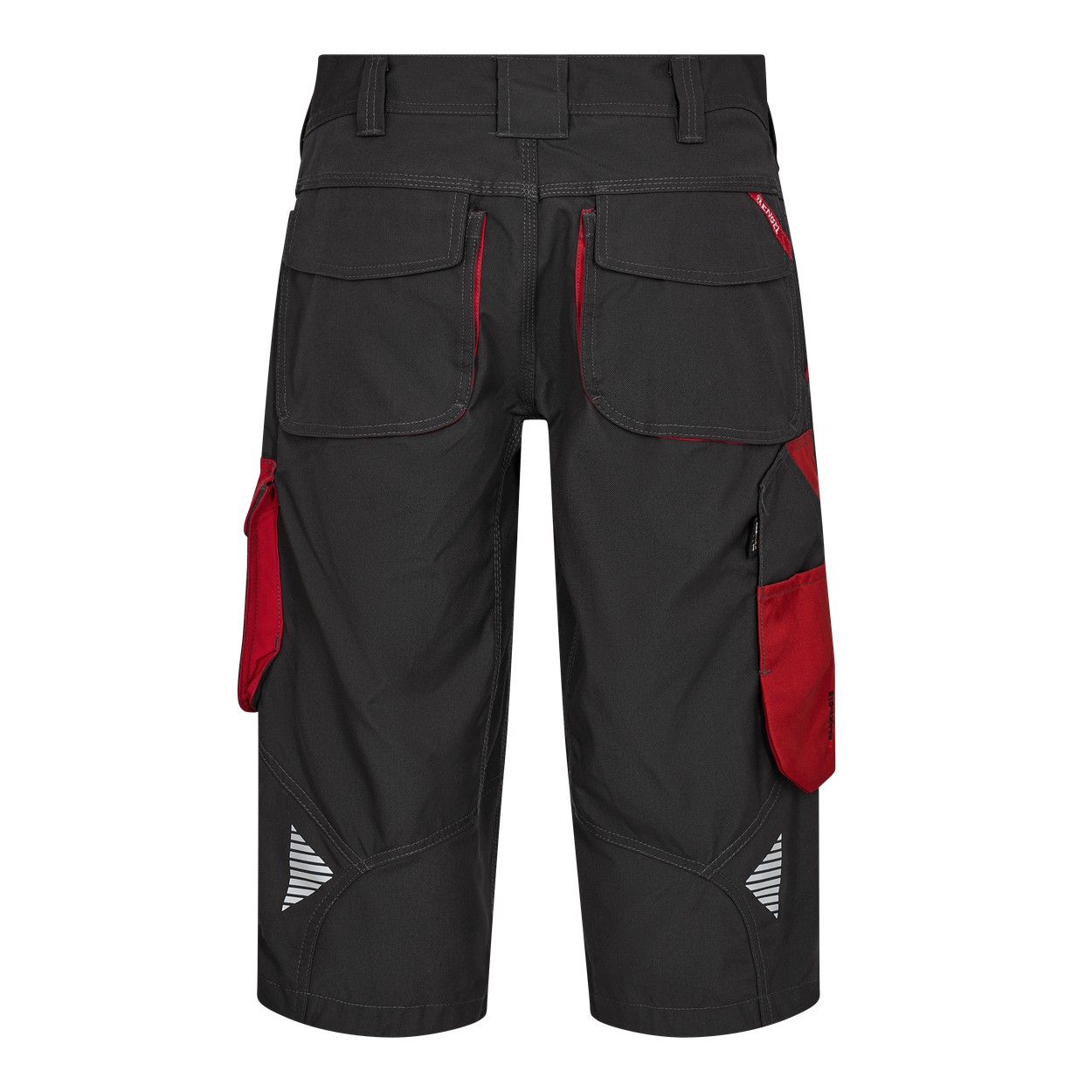 ENGEL Galaxy 3/4-Hose in Anthrazit Grau/Tomato Red, Größe 54