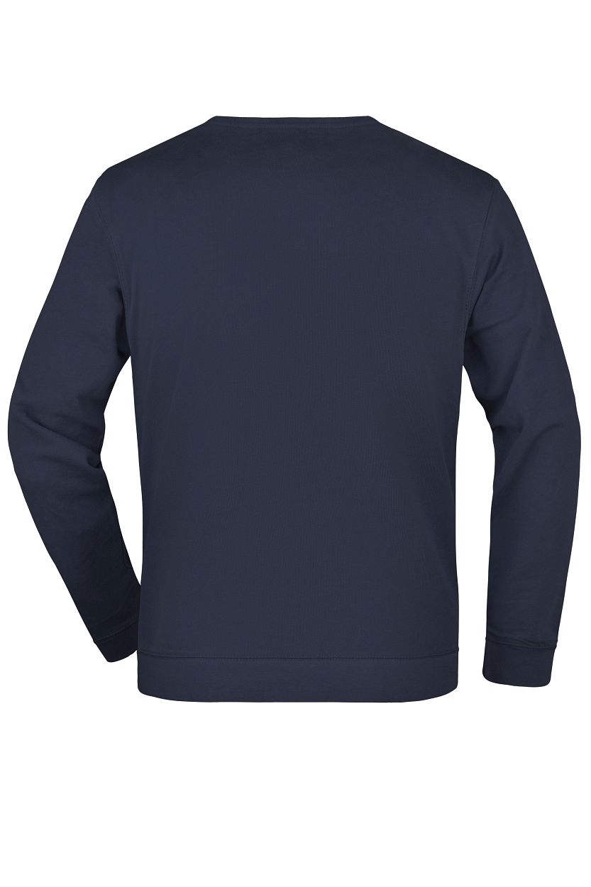 Basic Sweat "JN057" in Navy, Größe 3XL - Daiber
