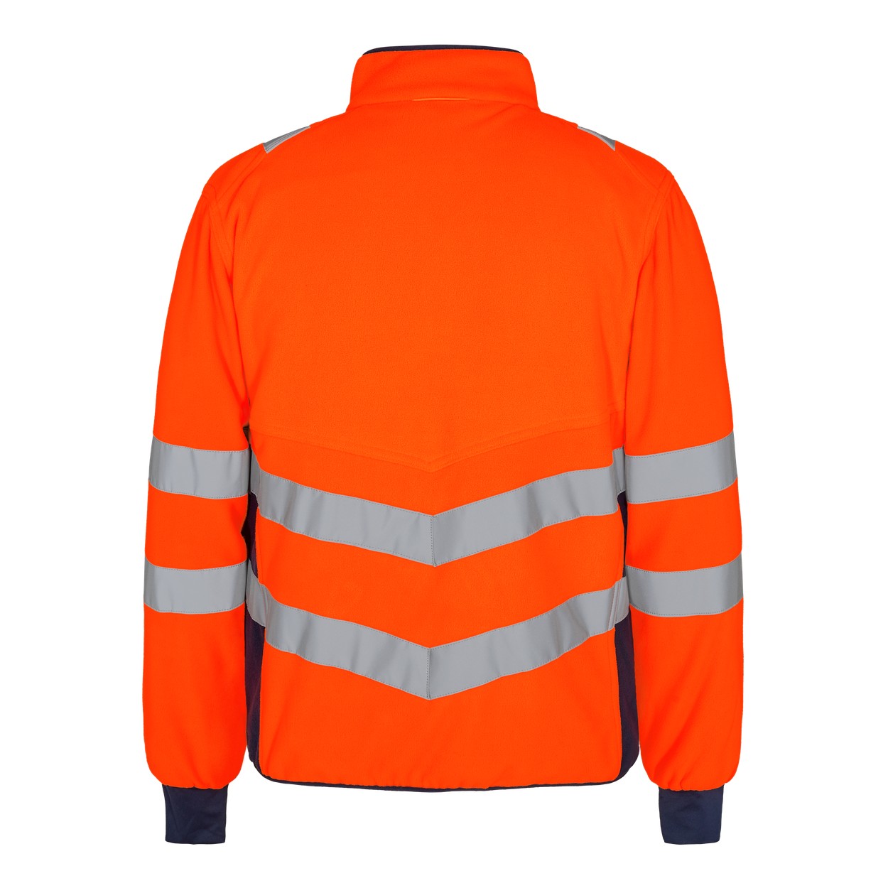 ENGEL Safety Fleecejacke in Orange/Blue ink, Größe XS
