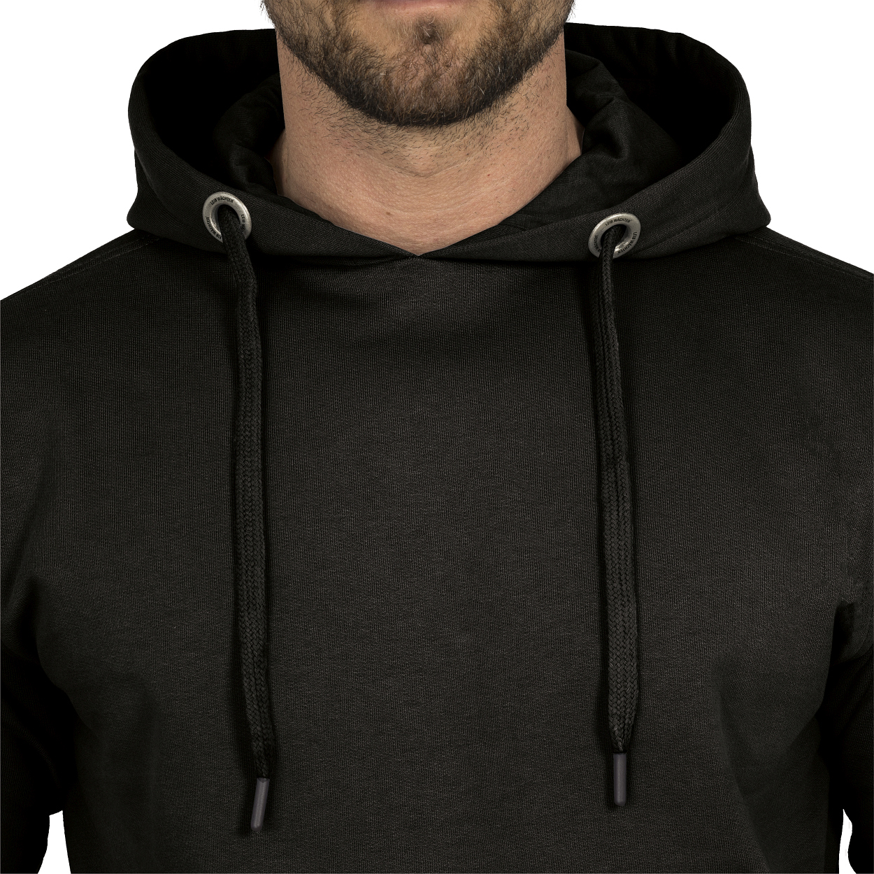 Hoodie "Toni" Flex Line Schwarz FLEXQ, Gr. 2XL von Leibwächter