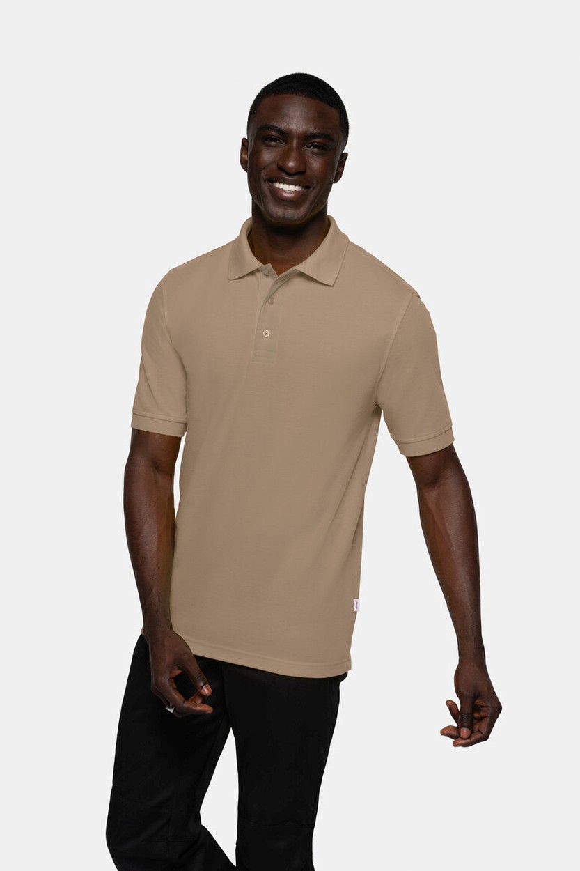 HAKRO 816 Poloshirt MIKRALINAR® in khaki, Größe 6XL