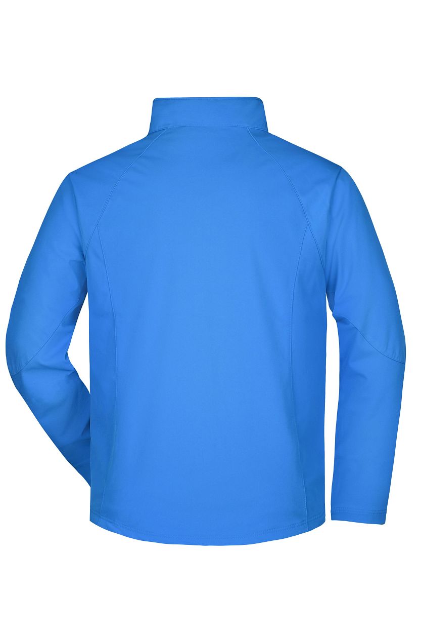 Men's Softshell Jacket "JN1020" in Azur, Größe 2XL - Daiber