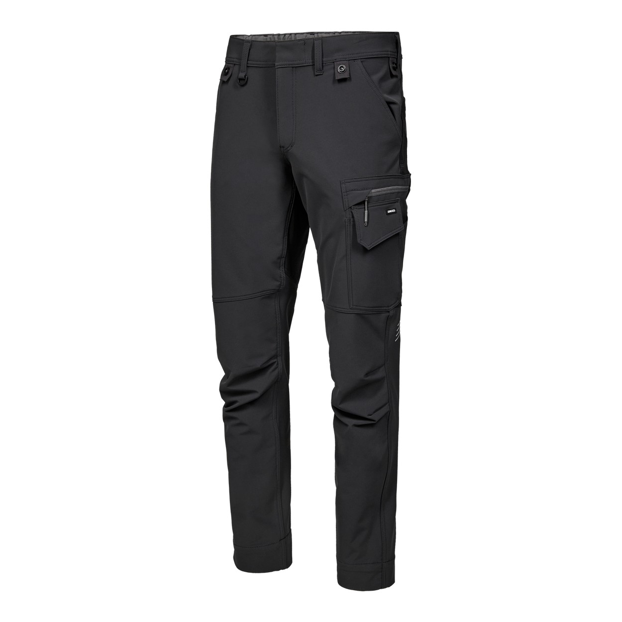 ENGEL Entire Servicehose mit 4-Wege Stretch in Anthrazitgrau/Schwarz, Größe 26