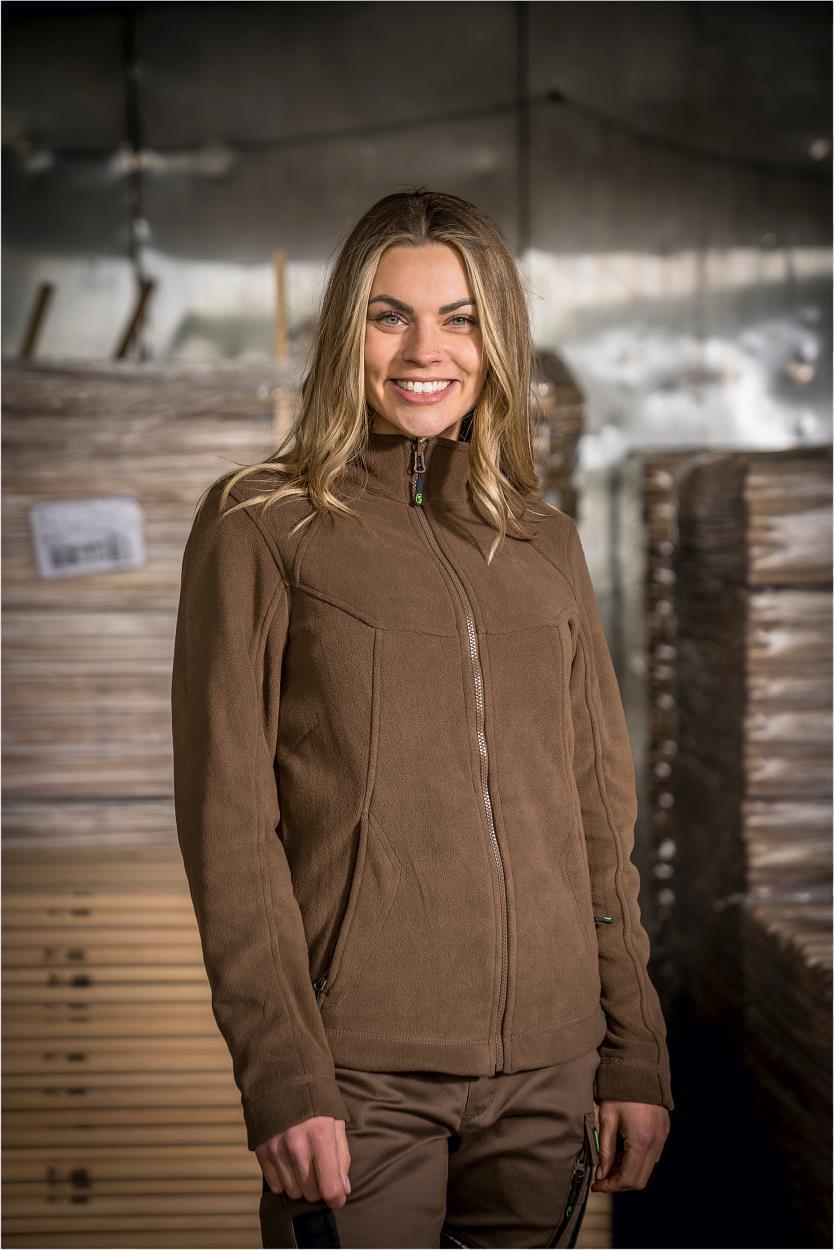 Polar-Fleecejacke Unisex CAFLJ, Gr. 2XL von Leibwächter