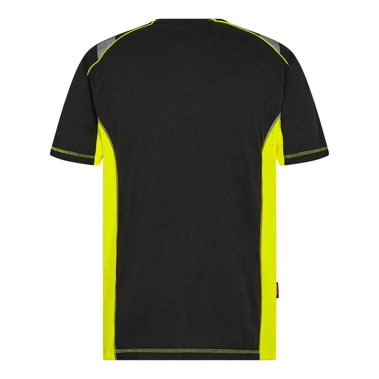 ENGEL Cargo T-Shirt in Schwarz/Gelb, Größe XS