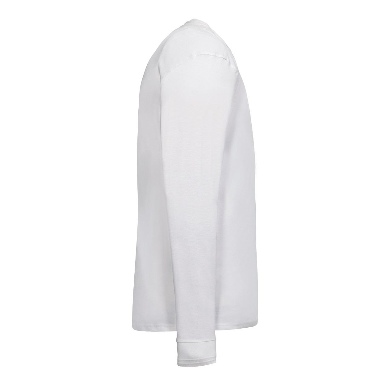 ENGEL Extend Grandad langarm-Shirt in Weiss, Größe XS