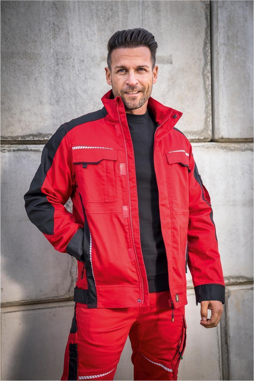 Bundjacke Flex Line Rot/Schwarz FLEXJ, Gr. 2XL von Leibwächter
