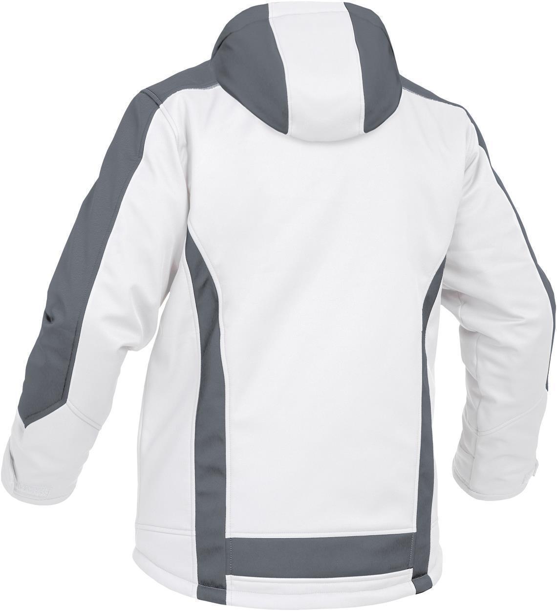 Winter Softshell Weiß/Grau FLEXI, Gr. 2XL von Leibwächter