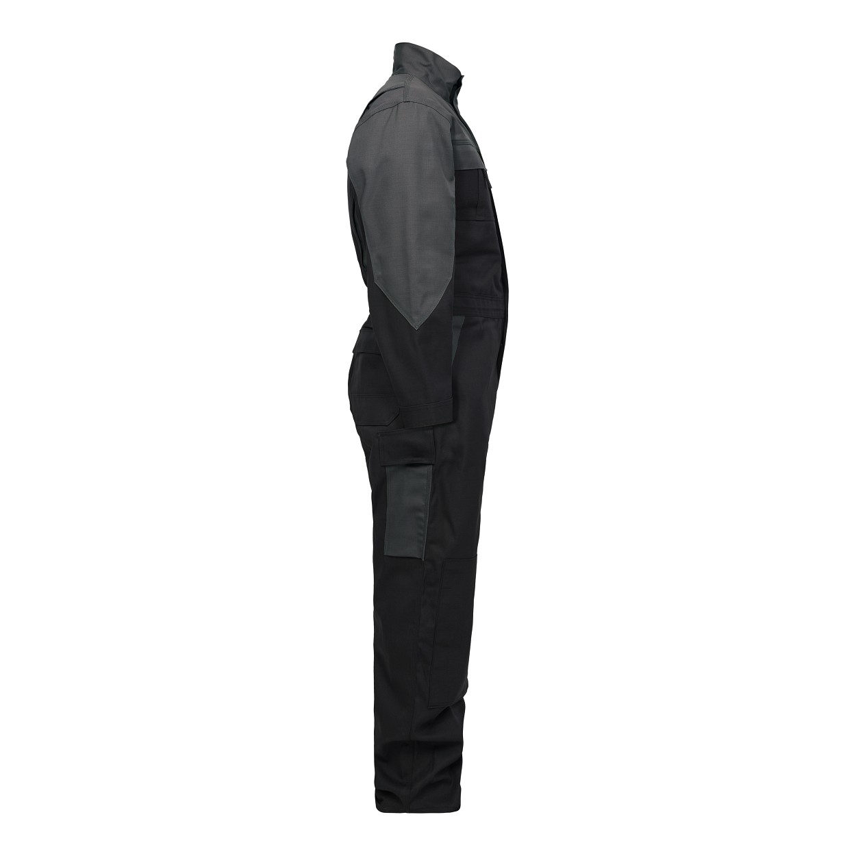 ENGEL Safety+ Multinorm Overall in Schwarz/Grau, Größe 2XL