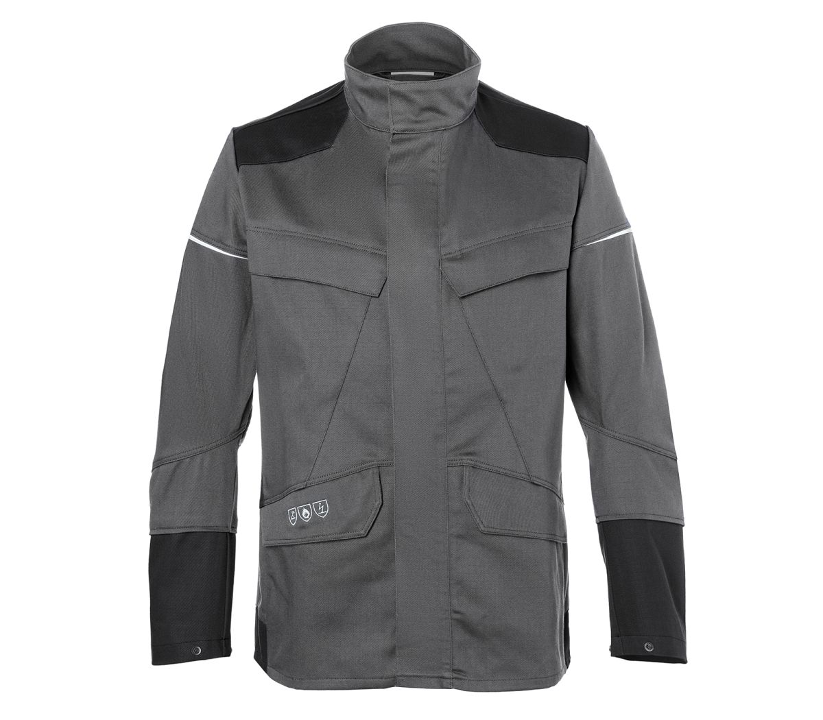 KÜBLER PROTECTIQ WELDING Jacke PSA 3 in Anthrazit / Schwarz, Größe 29