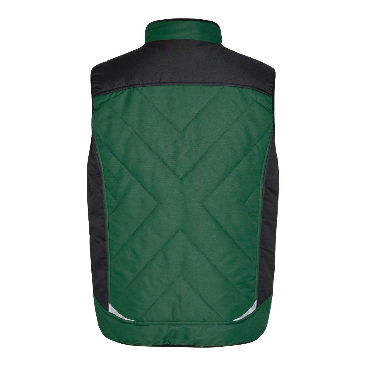 ENGEL Galaxy Stepp-Winterweste in Grün/Schwarz, Größe XS