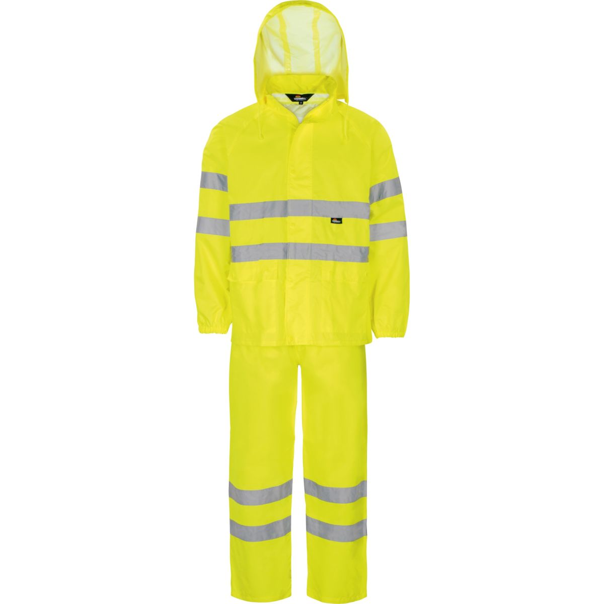 Warnschutz-Regenanzug leuchtgelb von Vizwell