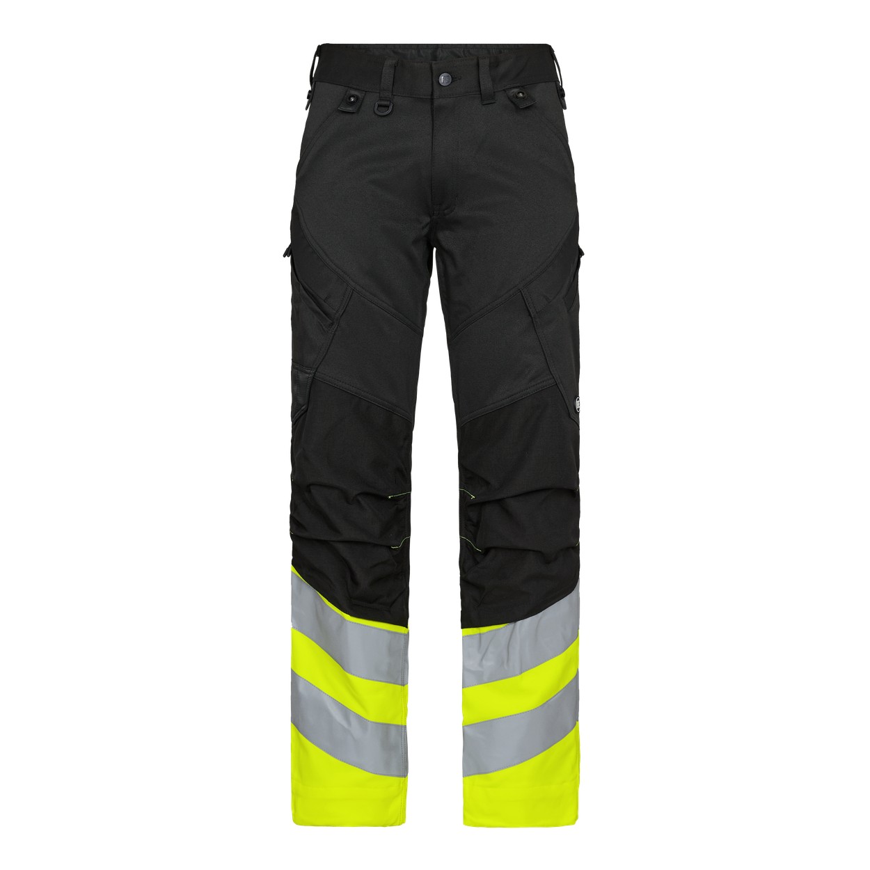 ENGEL Safety Arbeitshose mit 2-Wege-Stretch in Schwarz/Gelb, Größe 26