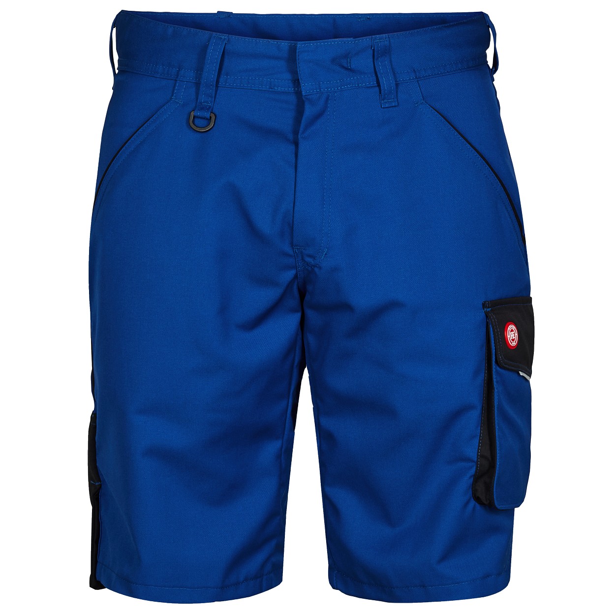 ENGEL Galaxy Light Arbeitsshorts in Surfer Blue/Schwarz, Größe 54