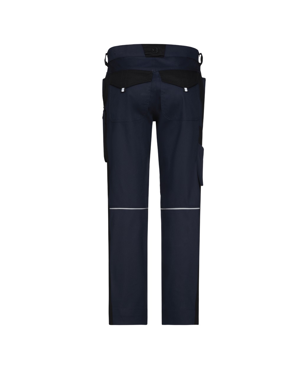 Arbeitshose mit Kniepolstertaschen "DASSY® Ponti" in NACHTBLAU/SCHWARZ, Größe 60 - langer Schritt PESCOPOS41