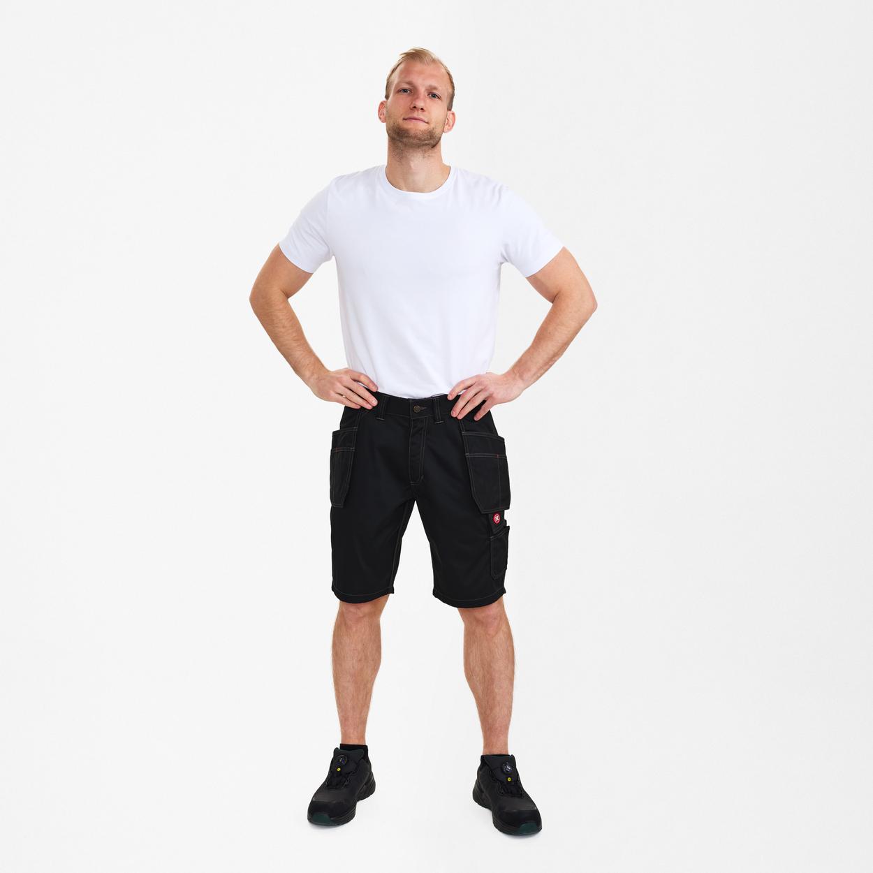 ENGEL Combat Arbeitsshorts mit Holstertaschen in Schwarz, Größe 54