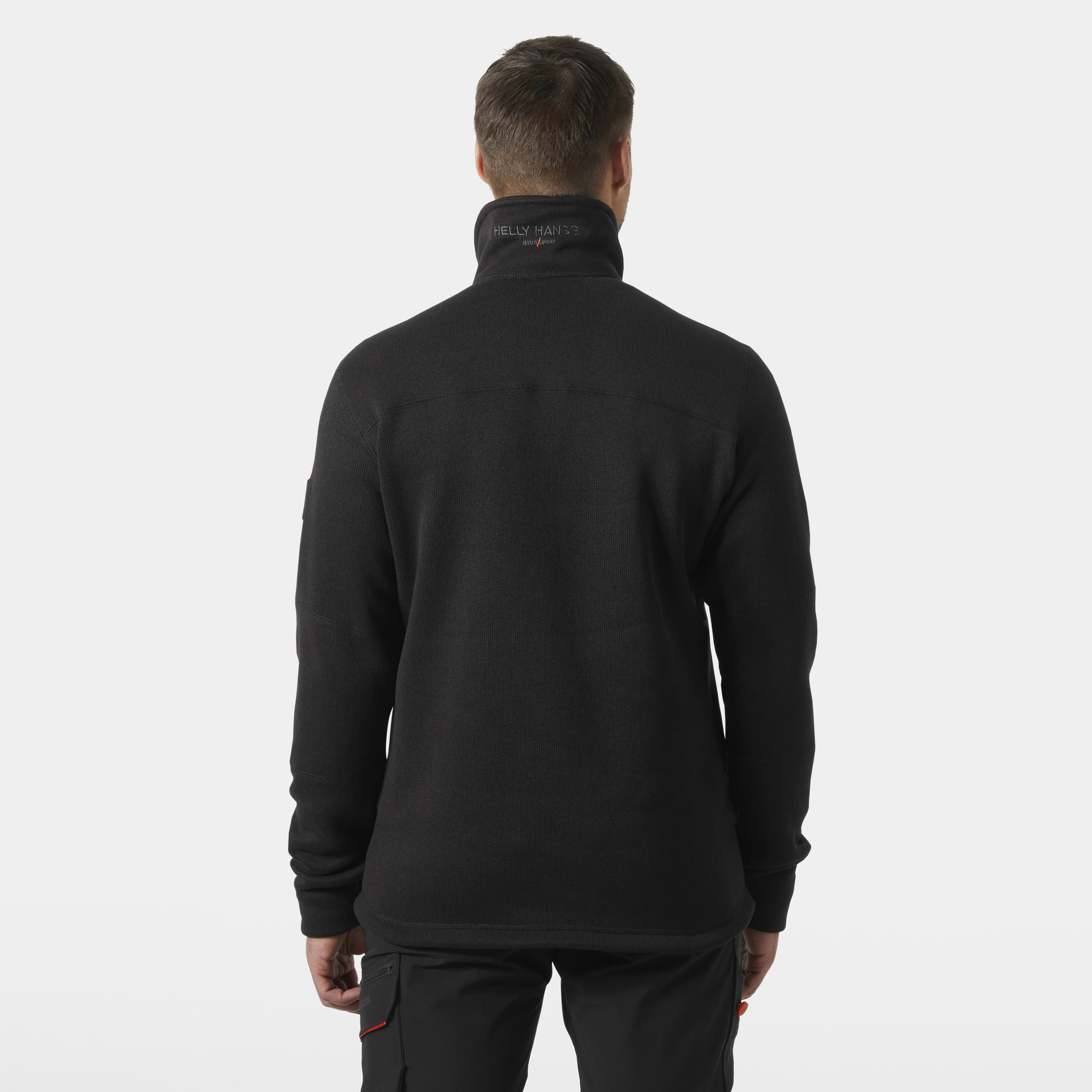 "KENSINGTON" Halfzip Knit Fleece in Black, Größe 4XL von Helly Hansen Workwear