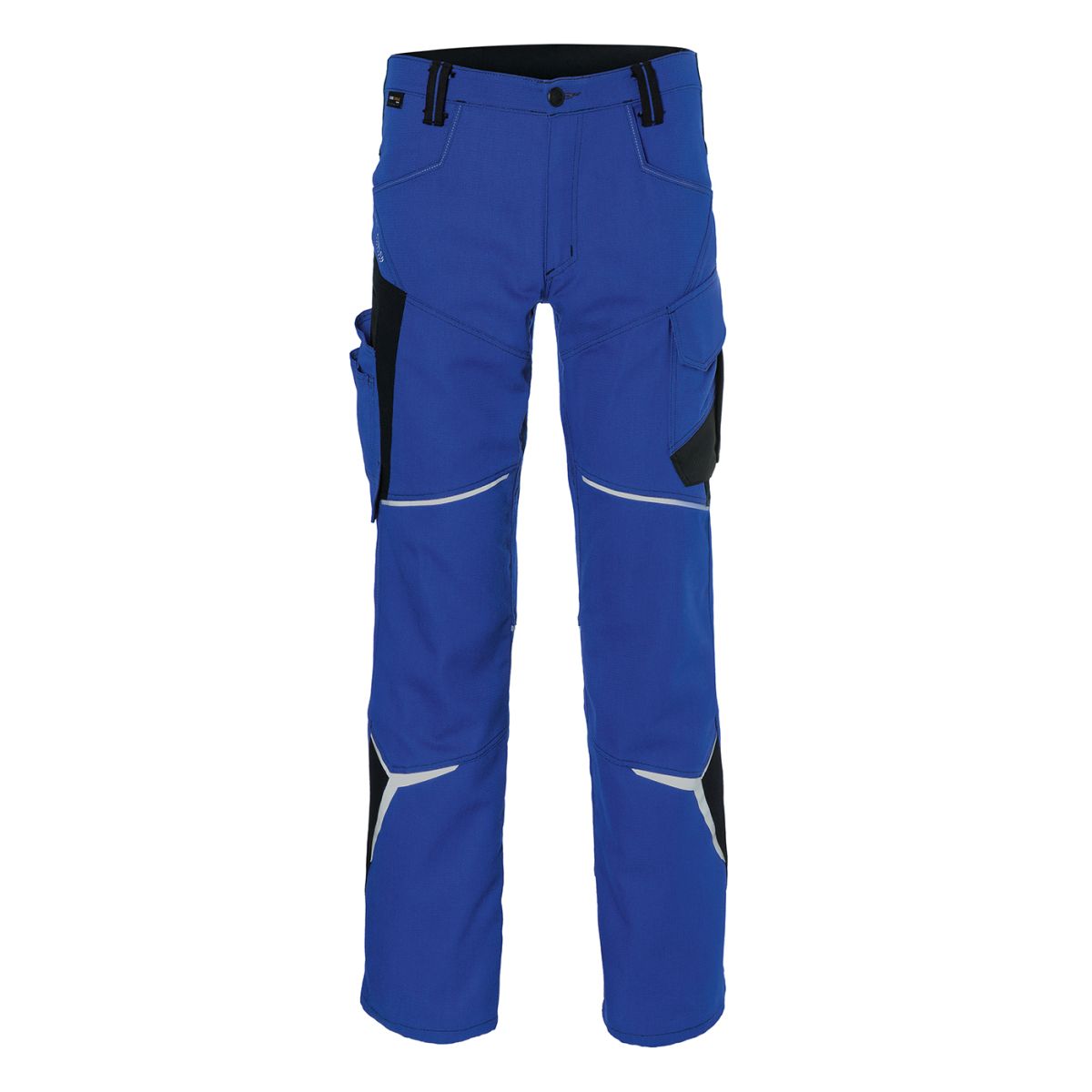 KÜBLER BODYFORCE Hose in kbl. Blau / Schwarz, Größe 31