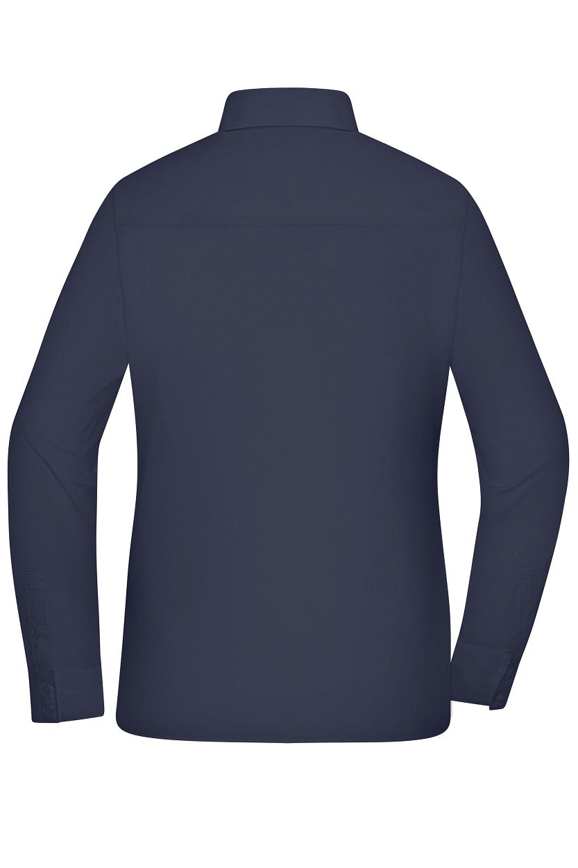 Ladies' Shirt - MODERN FIT - "JN1373" in Navy, Größe 2XL - Daiber
