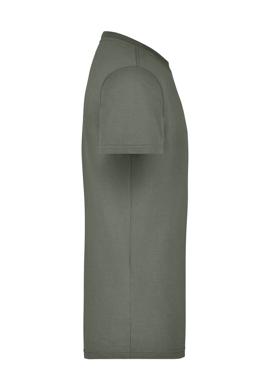 Men's Workwear T-Shirt "JN838" in Dark-Grey, Größe 6XL - Daiber