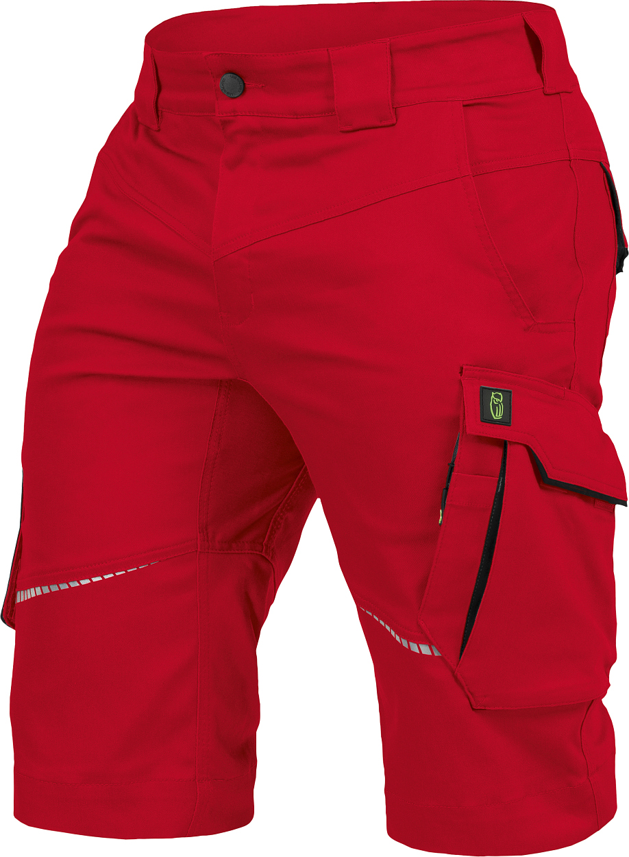 Herren-Shorts Flex Line Rot/Schwarz FLEXK, Gr. 68 von Leibwächter