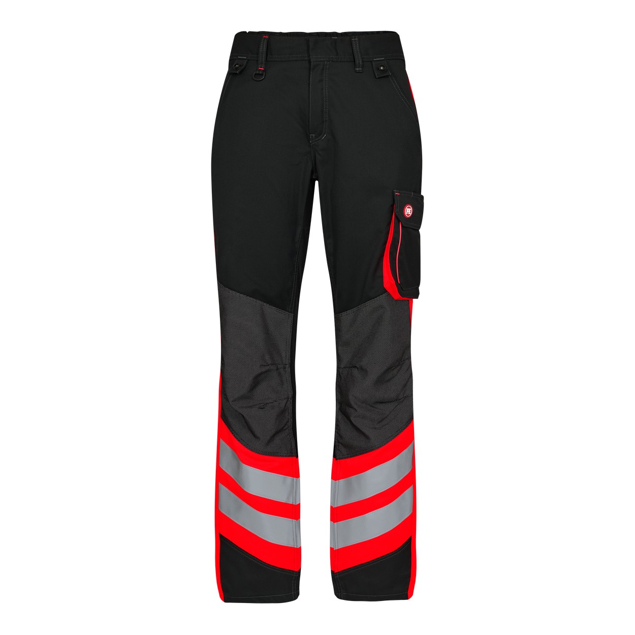 ENGEL Cargo Arbeitshose in Schwarz/Rot, Größe 106