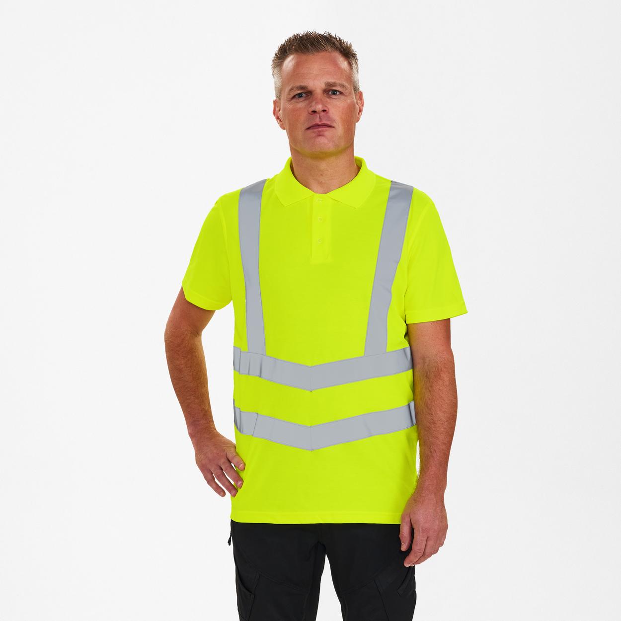 ENGEL Safety Poloshirt in Gelb, Größe XS