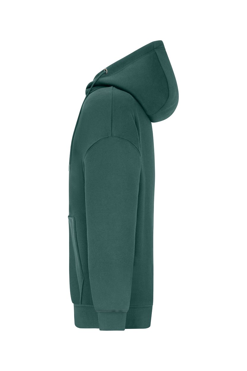 Oversized Hooded Jacket UNISEX OCS Blended & RCS "8043" in Smoky-Green, Größe 3XL - Daiber