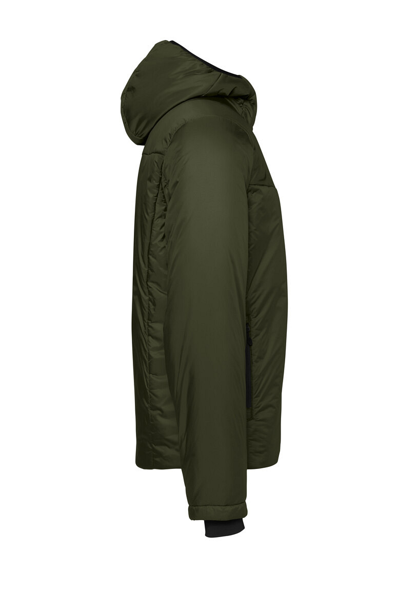 HAKRO 889 Kapuzen Thermo Loftjacke in olive, Größe 6XL