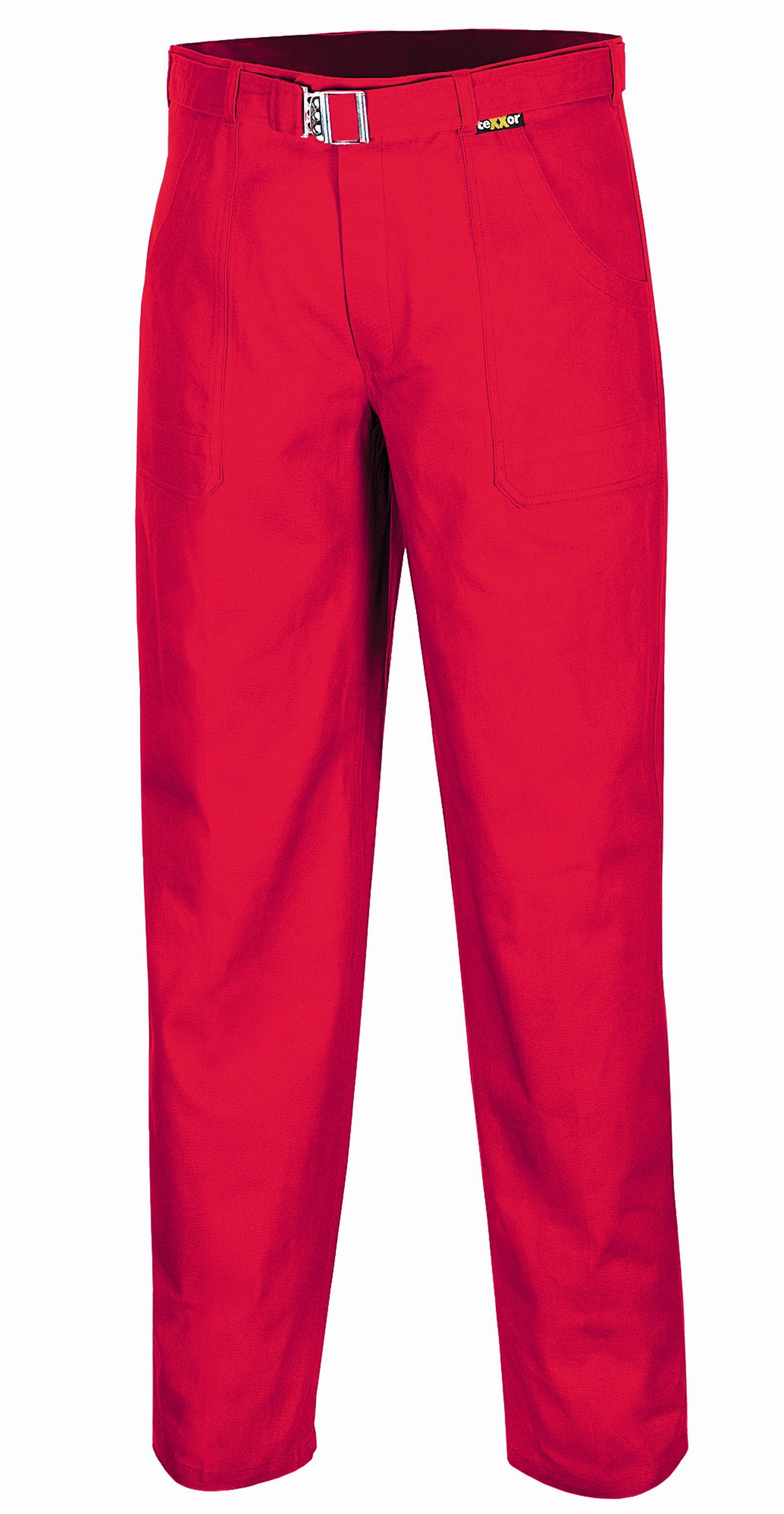 teXXor® Bundhose 290 g/m² in Rot, Größe 60