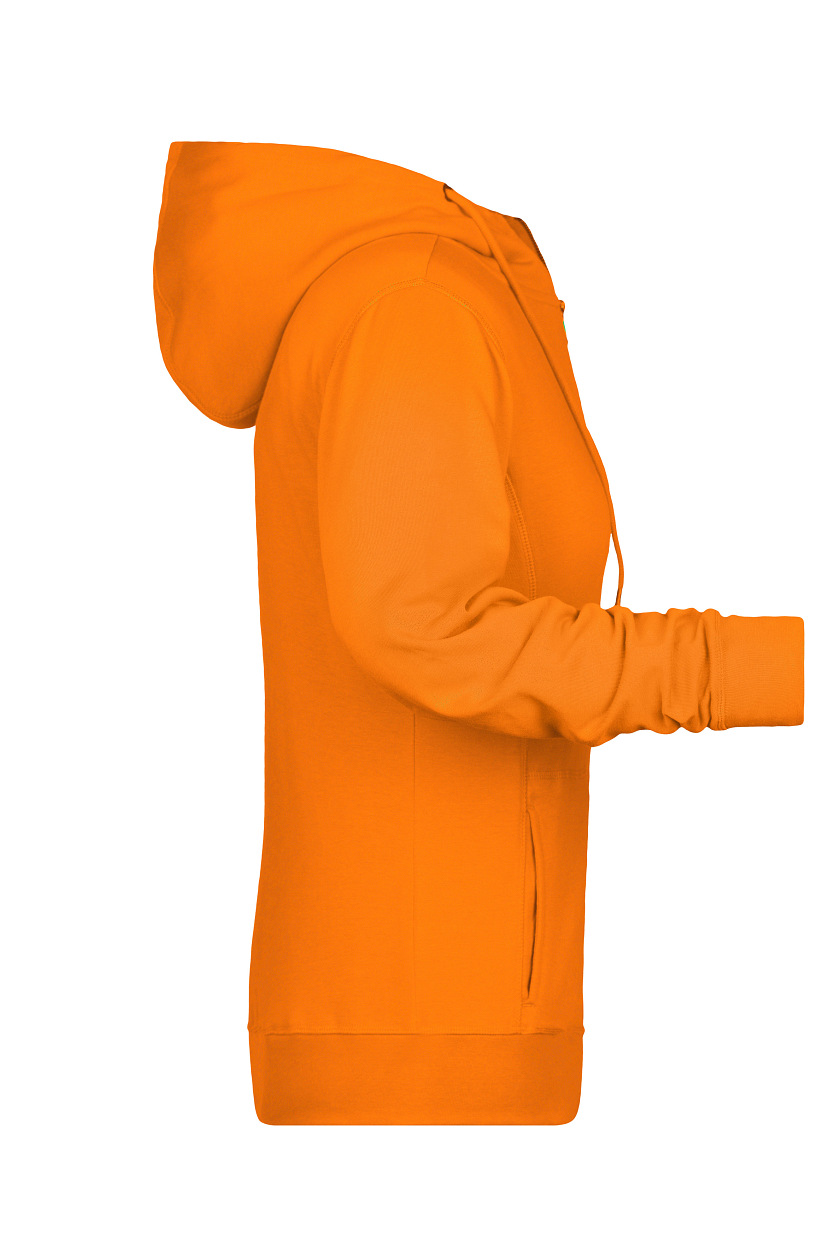 Ladies' Zip Hoody OCS Blended & RCS "8025" in Orange, Größe 3XL - Daiber