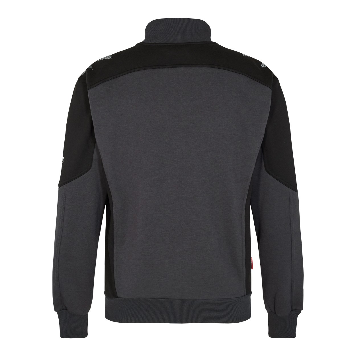 ENGEL Galaxy Sweatcardigan mit Kragen in Anthrazitgrau/Schwarz, Größe XS